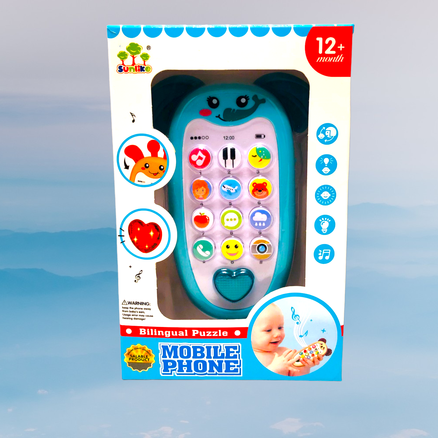 Детский музыкальный телефон — фото 1