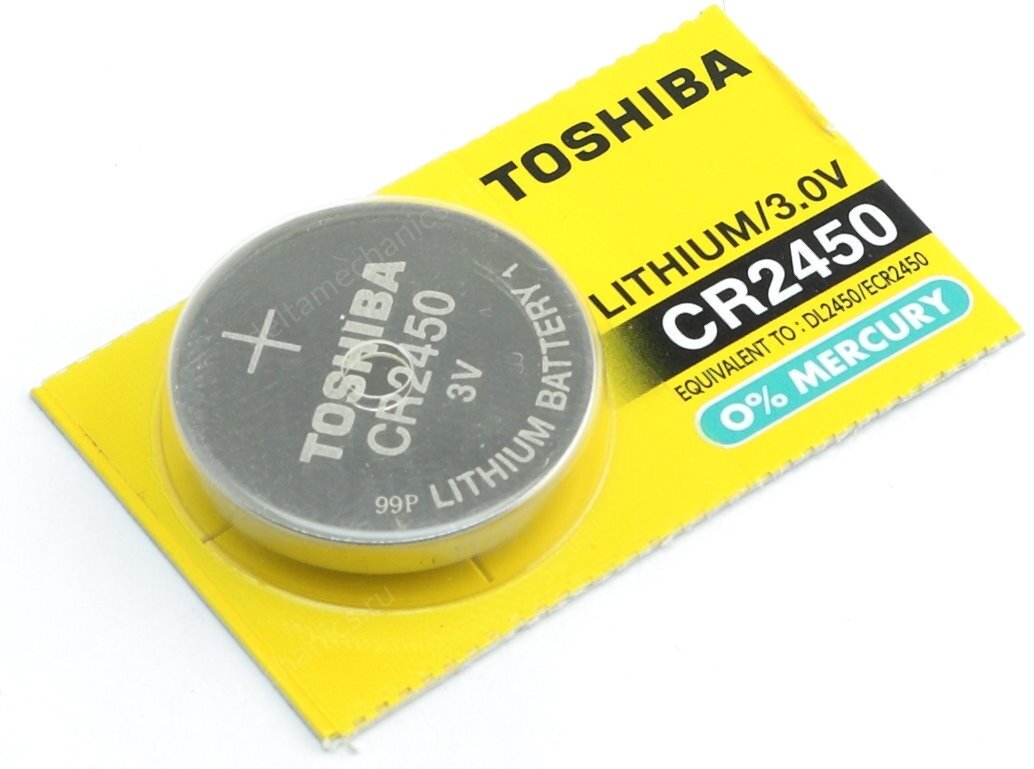 Батарейка Toshiba CR2450 4904530588921