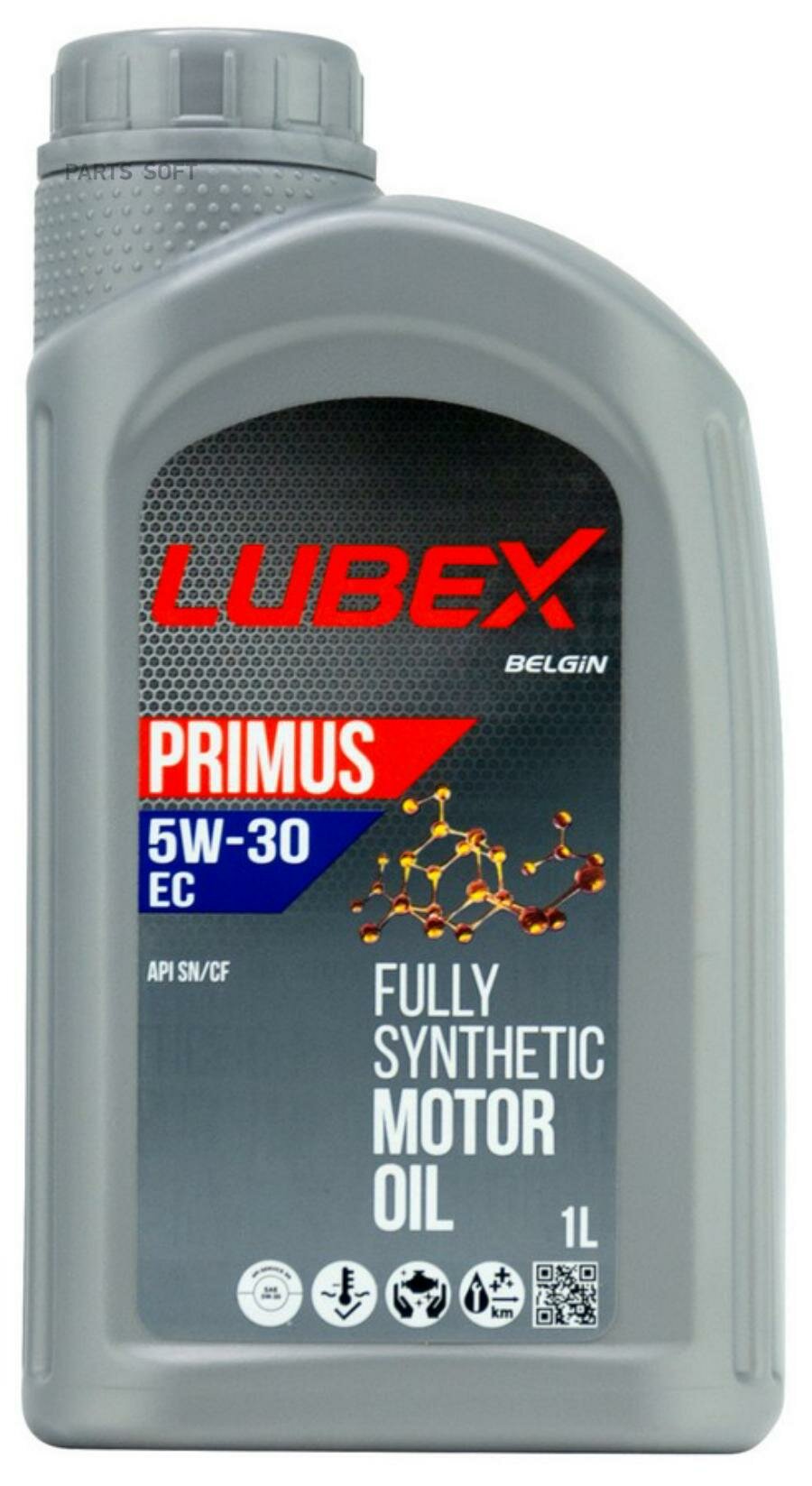 Lubex primus ec 5w30 (1l)_масло моторное! синт.\api sn, api cf