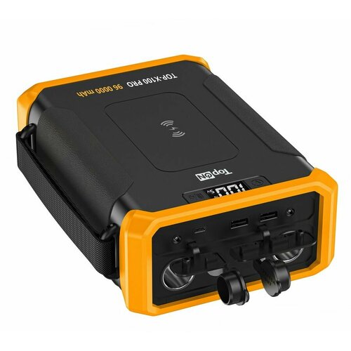 Универсальный внешний аккумулятор TopON TOP-X100 Pro черныйжелтый 103098 3091100₽
