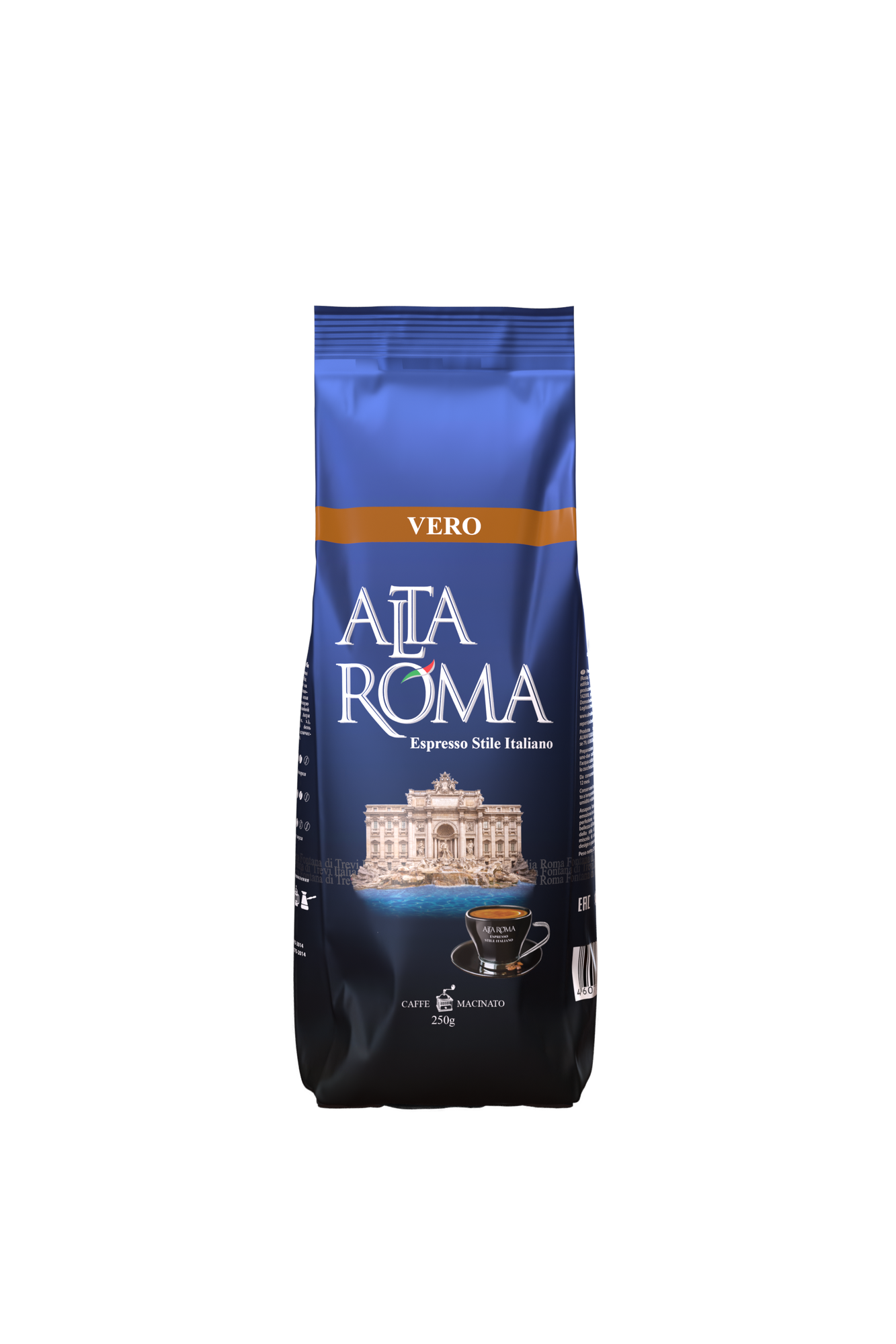Кофе "Alta Roma Vero" жареный молотый 250 грамм