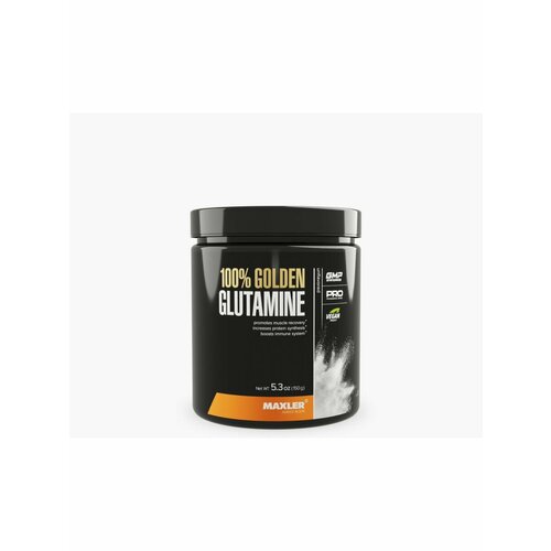 Maxler 100% Golden Glutamine 150g (can) l glutamine maxler usa 100% golden glutamine 300 г нейтральный