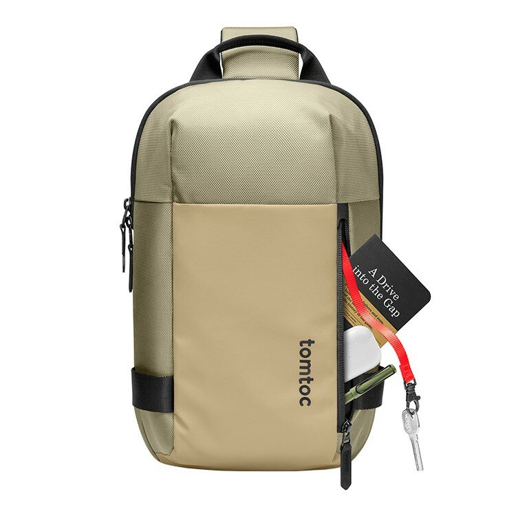 Tomtoc рюкзак-сумка с одной лямкой Travel Navigator-T24 Sling Bag S 11"/5L Khaki