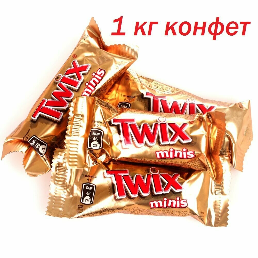 Конфеты «Twix Minis», 1 кг