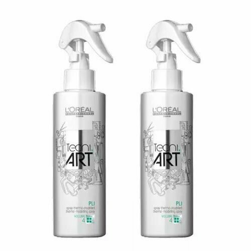 термо моделирующий спрей tecni art pli 190 мл L'oreal Professionnel Набор: Термо-моделирующий спрей PLI Thermo-Modelling Spray 190 мл х 2 шт