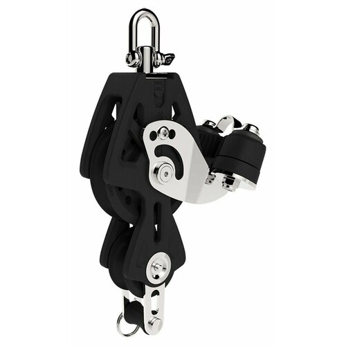 фото Блок 90mm двушкивный (fiddle) с направляющей скобой и стопором 29929039 (10242992) lewmar