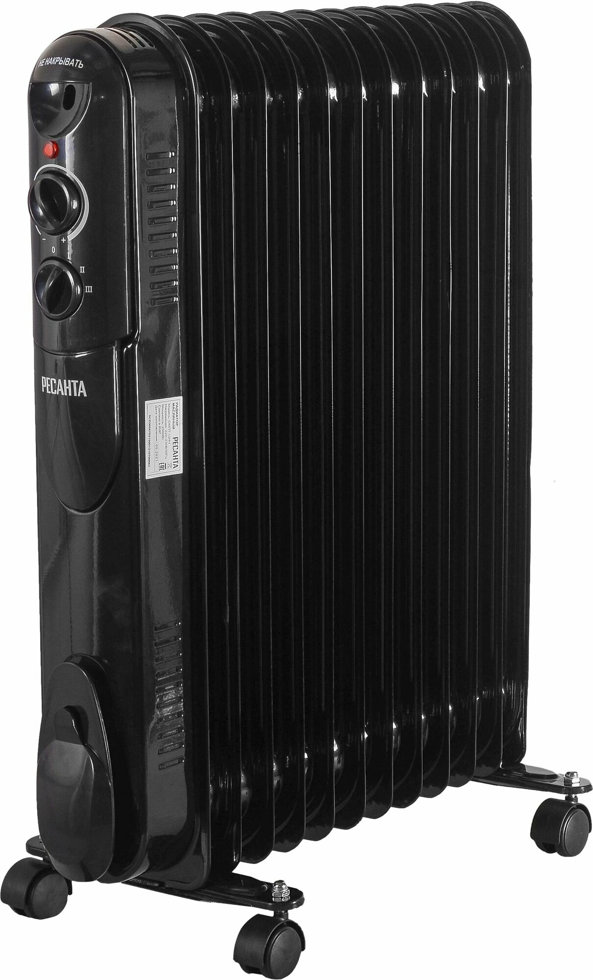 Масляный радиатор Ресанта ОМПТ-12НЧ