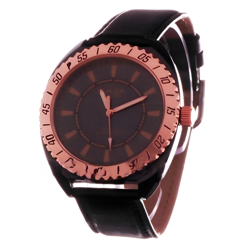 Наручные часы OMAX Quartz, коричневый, черный