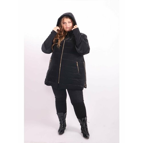 фото Куртка yaber, размер 64/66, черный