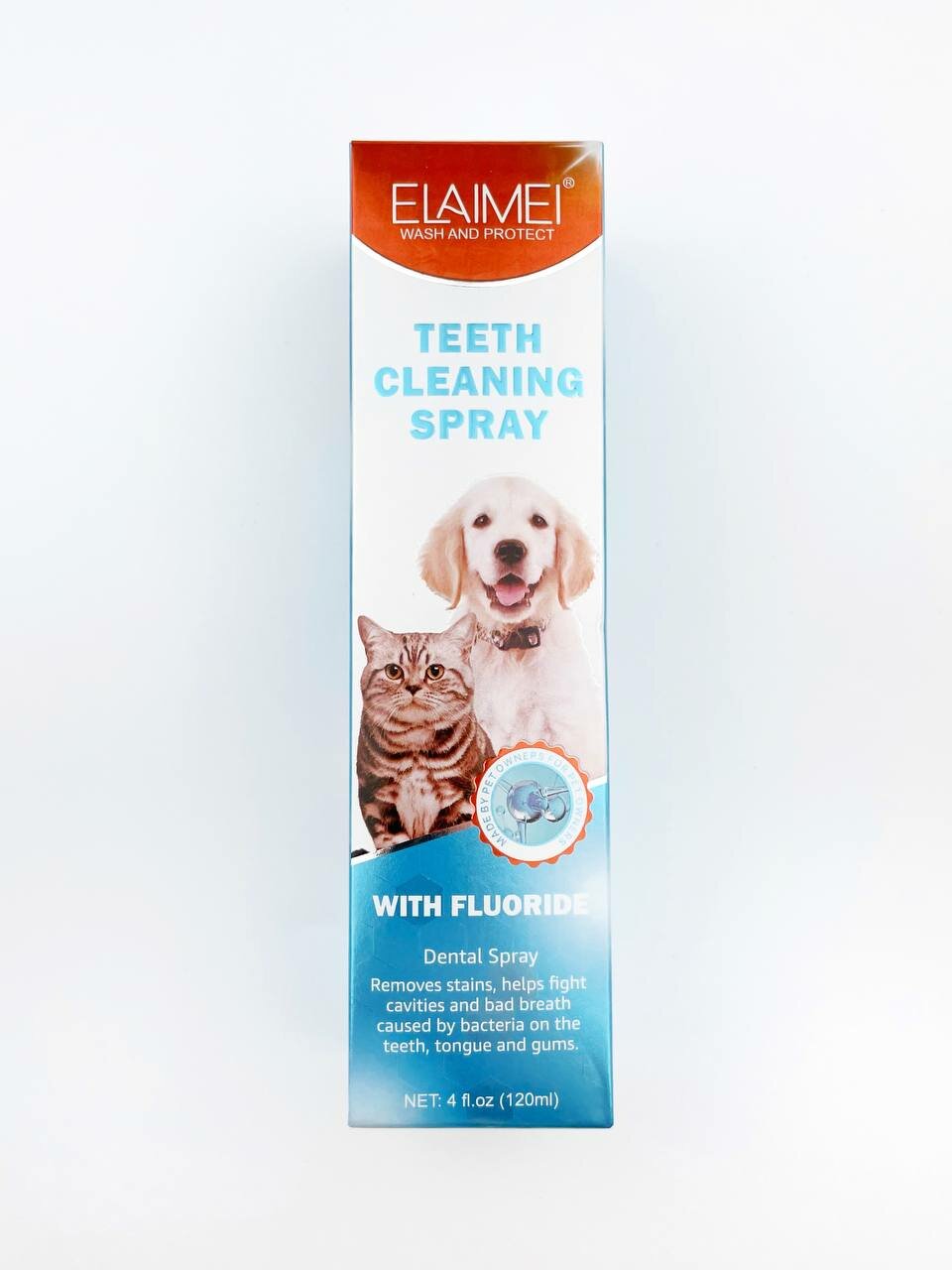 Elaimei Teeth cleaning spray спрей для полости рта животных - фотография № 8