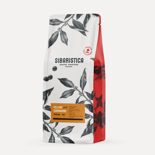 Изображение товара Кофе в зернах Sibaristica Yellow Submarine Dark, темная обжарка (100% Арабика, Бразилия Серрадо Минейро), 1 кг