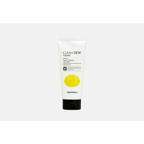 Пенка для умывания Clean Dew Lemon Foam Cleanser 180 мл пенка для умывания tony moly clean dew red grapefruit foam cleanser 180 мл