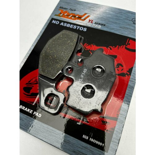 YL-F149 Тормозные колодки задние для мотоцикла KAWASAKI ER6; Z 1000; ZX-6R 636 NINJA