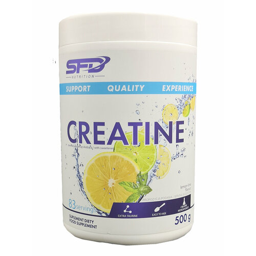 SFD, Creatine, 500г (Лимон-лайм)