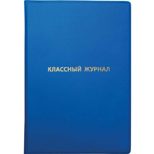 Обложка Обложка ПВХ для классного журнала, пифагор, непрозрачная, плотная, тиснение золото, 305х475 мм, 236907 3 шт