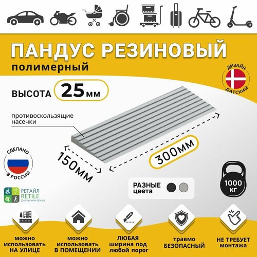 Пандус полимерный РЕТАЙЛ 