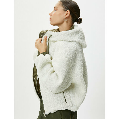 фото Куртка koton, размер 38, бежевый