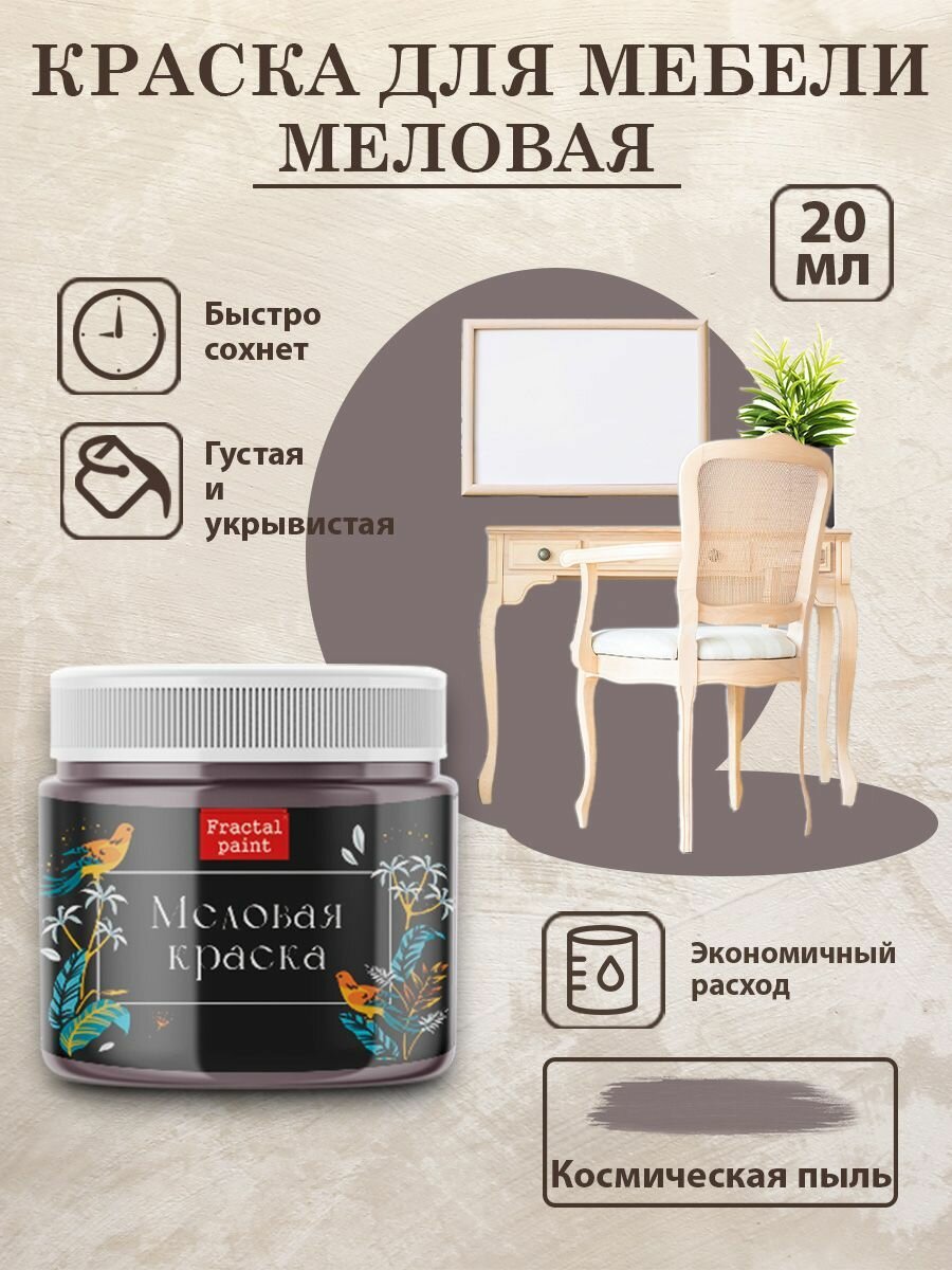 Меловая краска для мебели 