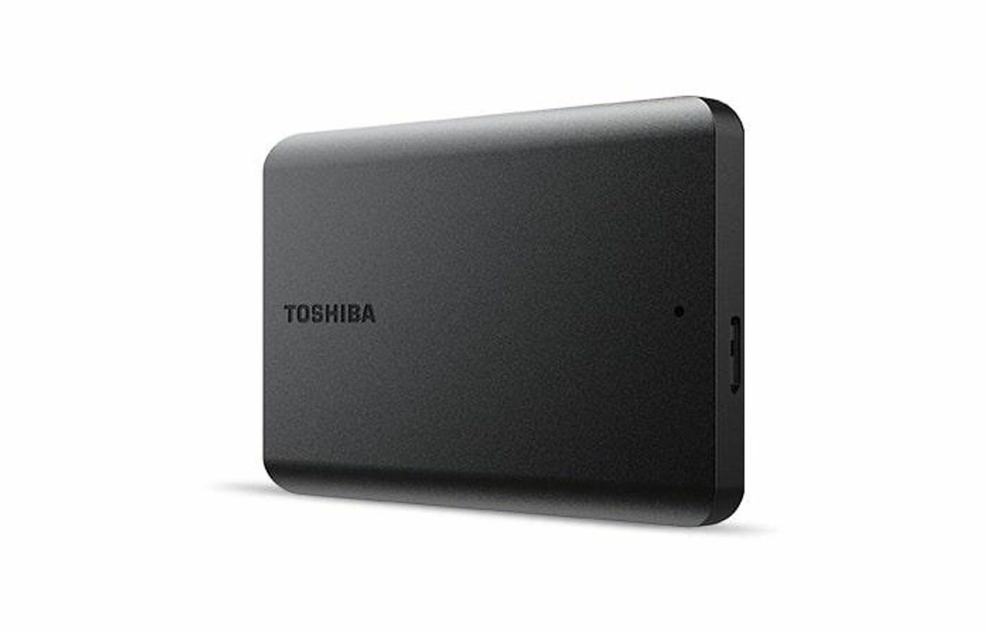 Внешний жесткий диск Toshiba HDTB510EK3AA 1Tb Canvio Basics черный — фото 1