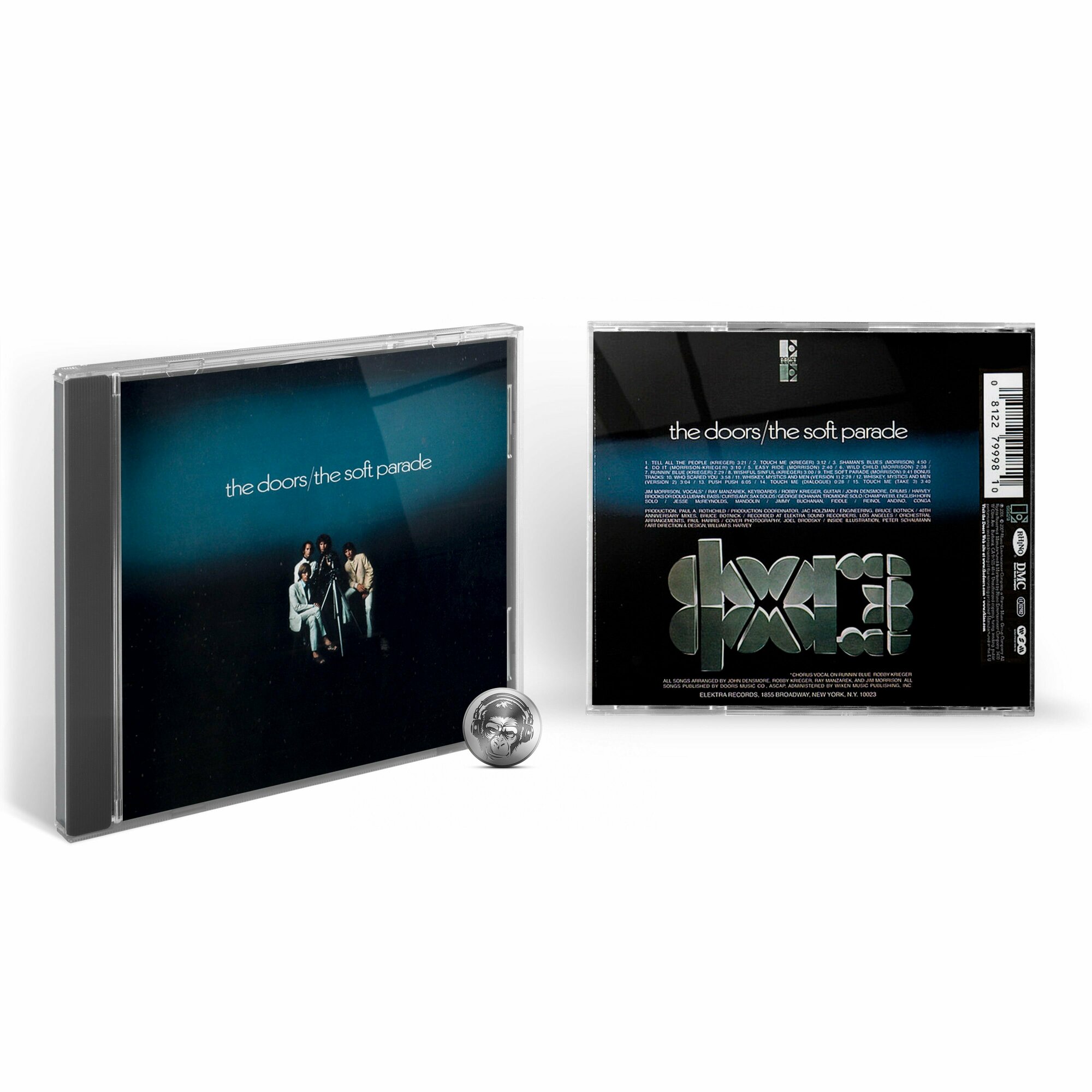 The Doors - The Soft Parade (1CD) 2007 Jewel Аудио диск Медиа - фото №1
