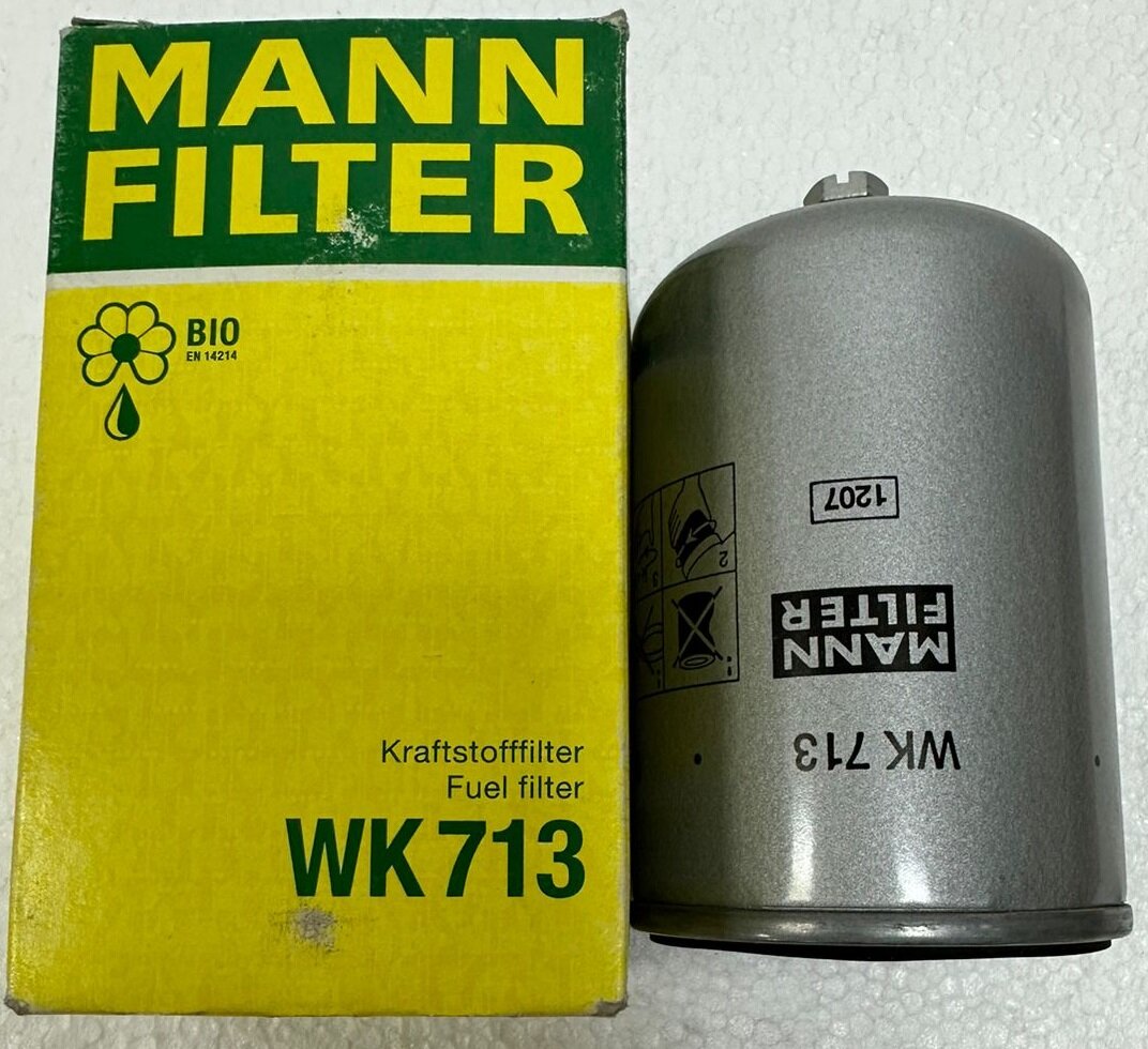 Фильтр топливный MANN-FILTER WK 713