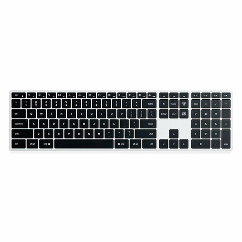 Клавиатура Satechi Slim X3 Silver ST-BTSX3S-RU клавиатура satechi slim w1 usb c wired keyboard ru раскладка русская цвет серый космос