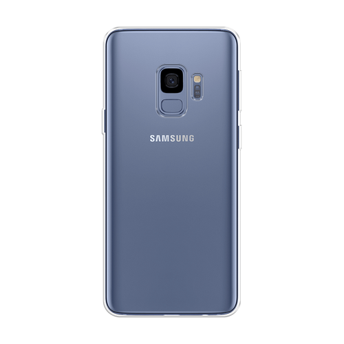 Силиконовый чехол на Samsung Galaxy S9 / Самсунг Галакси S9, прозрачный силиконовый чехол на samsung galaxy s9 самсунг галакси s9 волна в канагаве прозрачный