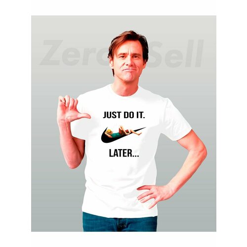 фото Футболка just do it мугивара, размер xl, белый zerosell