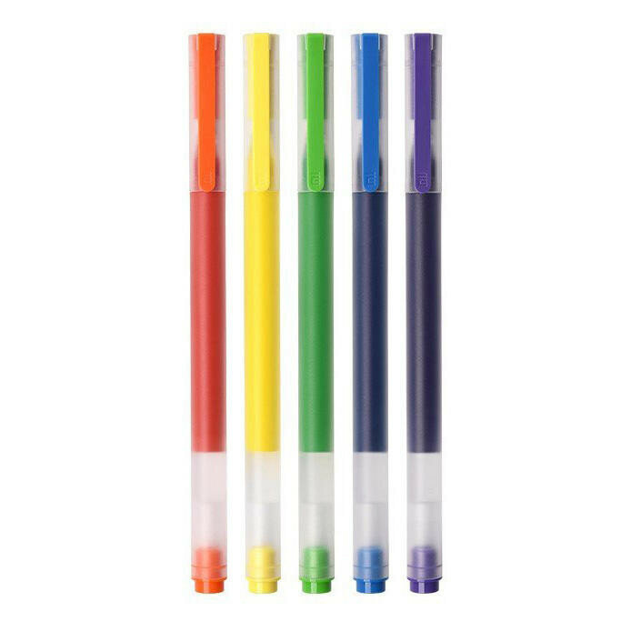 Набор гелевых ручек Xiaomi Rainbow Gel Pen 5 Colors MJZXB03WC