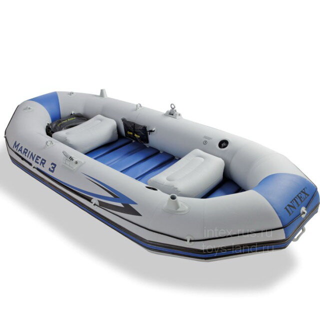 INTEX Надувная лодка Mariner-3 Set 297*127*46 см + насос и весла 68373