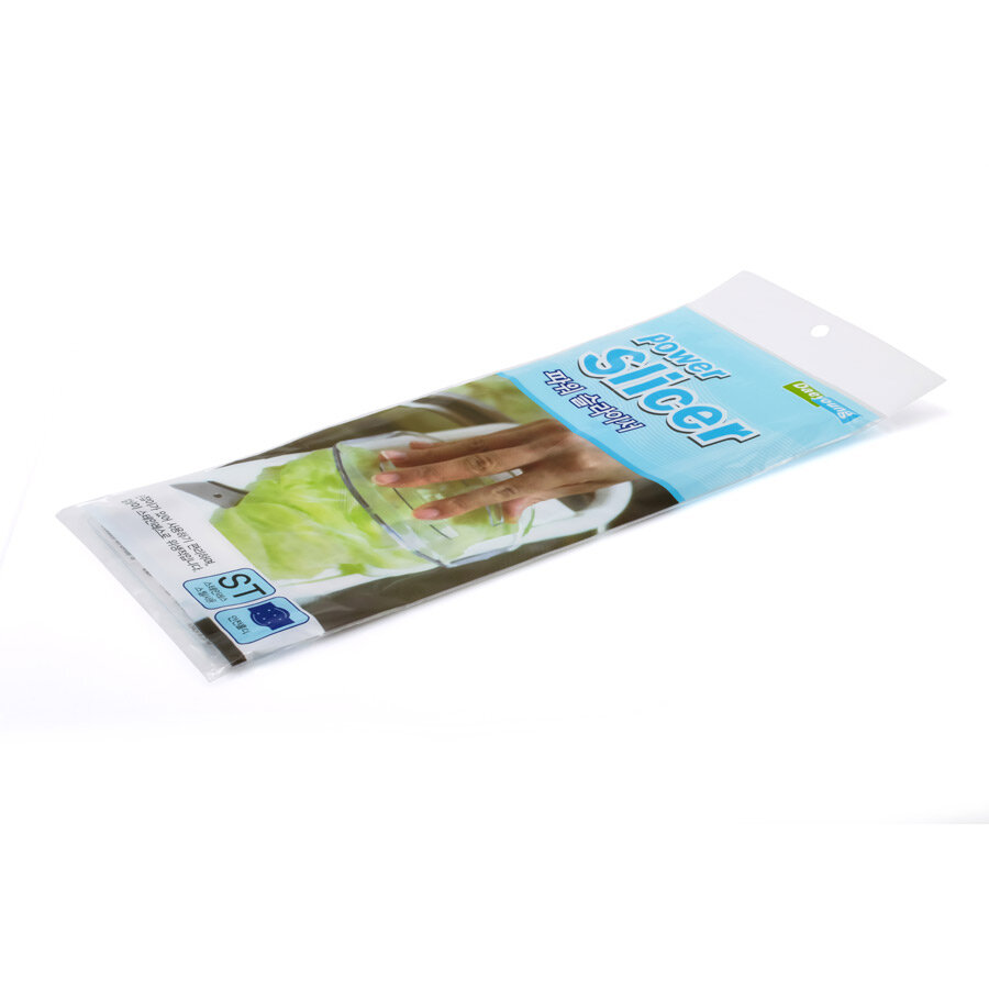 Терка - слайсер с безопасным держателем и лезвием из нержавейки. Корея — фото 1