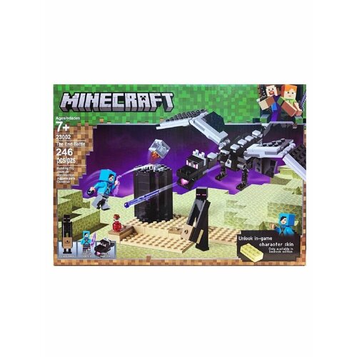 конструктор mine craft последняя битва 23002 246 деталей Конструктор Minecraft, Последняя битва, 23002