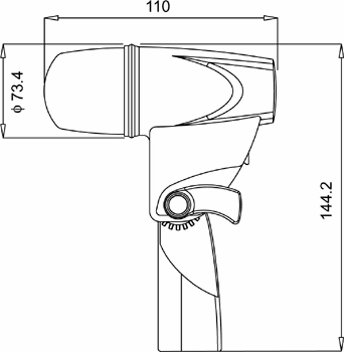 JTS NX-6 Микрофон инструментальный, суперкардиоидный, 60-16000Гц - фото №2