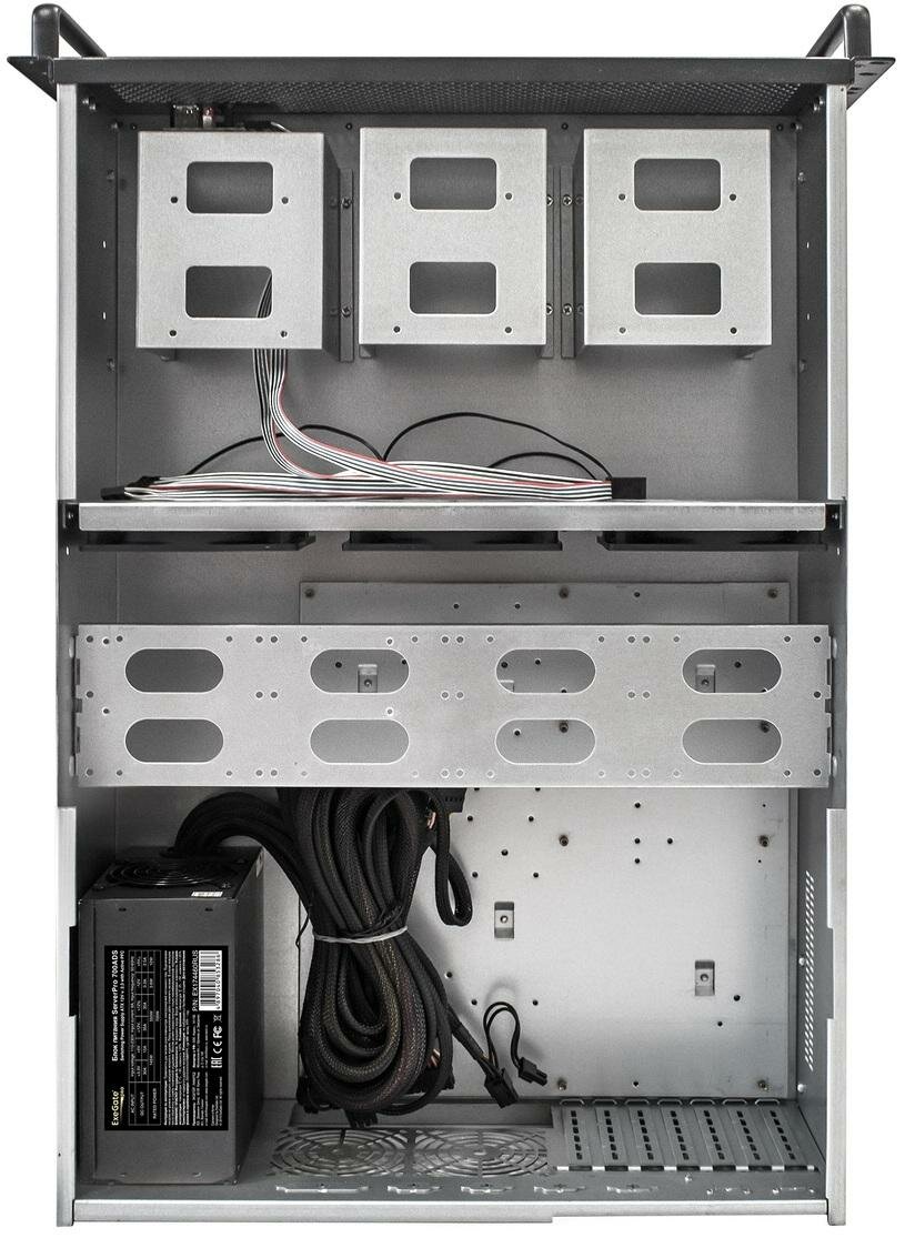 Корпус серверный 4U Exegate EX293264RUS RM 19", глубина 650, БП 500RADS, USB - фото №18