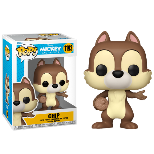 Фигурка Funko POP Chip из мультсериала Mickey and Friends Disney 1193 фигурка funko pop disney mickey and friends chip 1193 59618