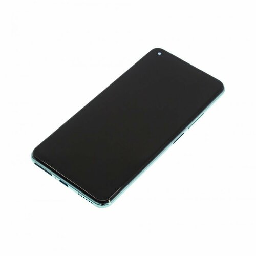 смартфон xiaomi 11 lite 5g ne 128gb snowflake white Дисплей для Xiaomi Mi 11 Lite 5G / Mi 11 Lite 4G / Mi 11 Lite 5G NE (в сборе с тачскрином) в рамке, зеленый, TFT