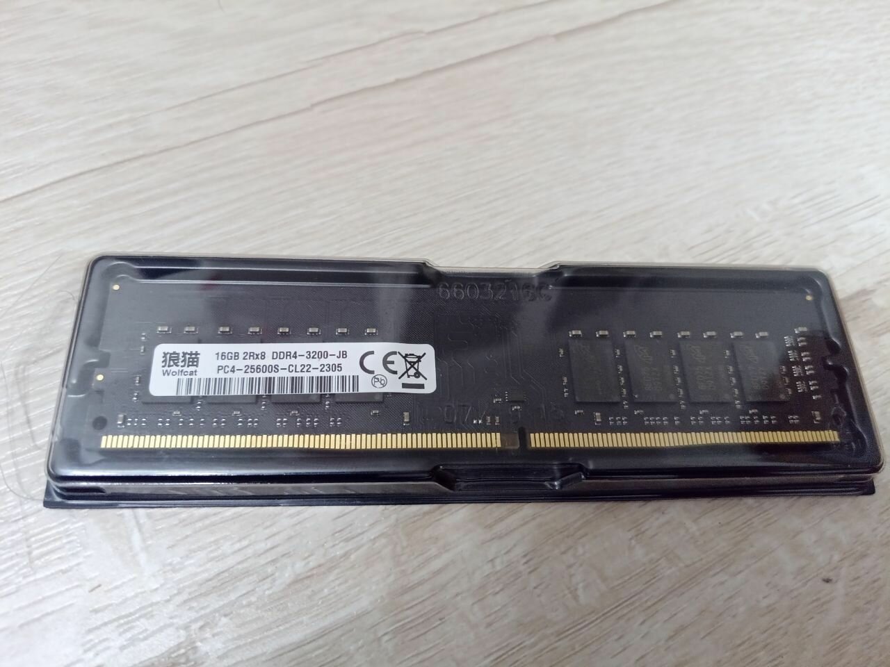 Оперативная память DDR4 Wolfcat 16GB 3200Mhz