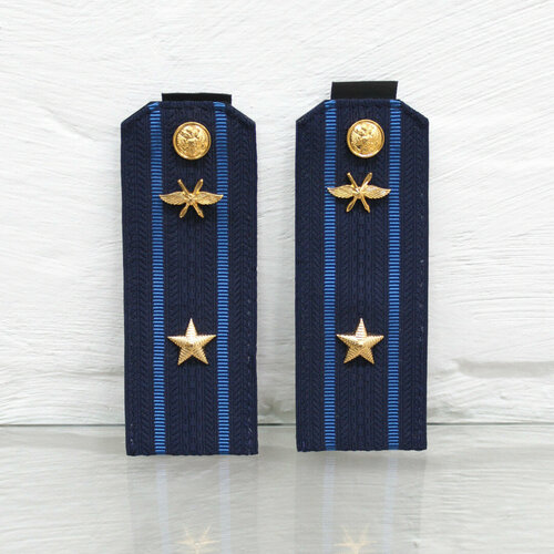 Погоны ВВС, ВКС на офисную форму майор в сборе