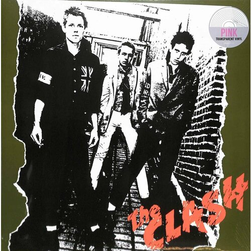 виниловые пластинки columbia the clash the clash lp The Clash – The Clash (Pink Transparent Vinyl)