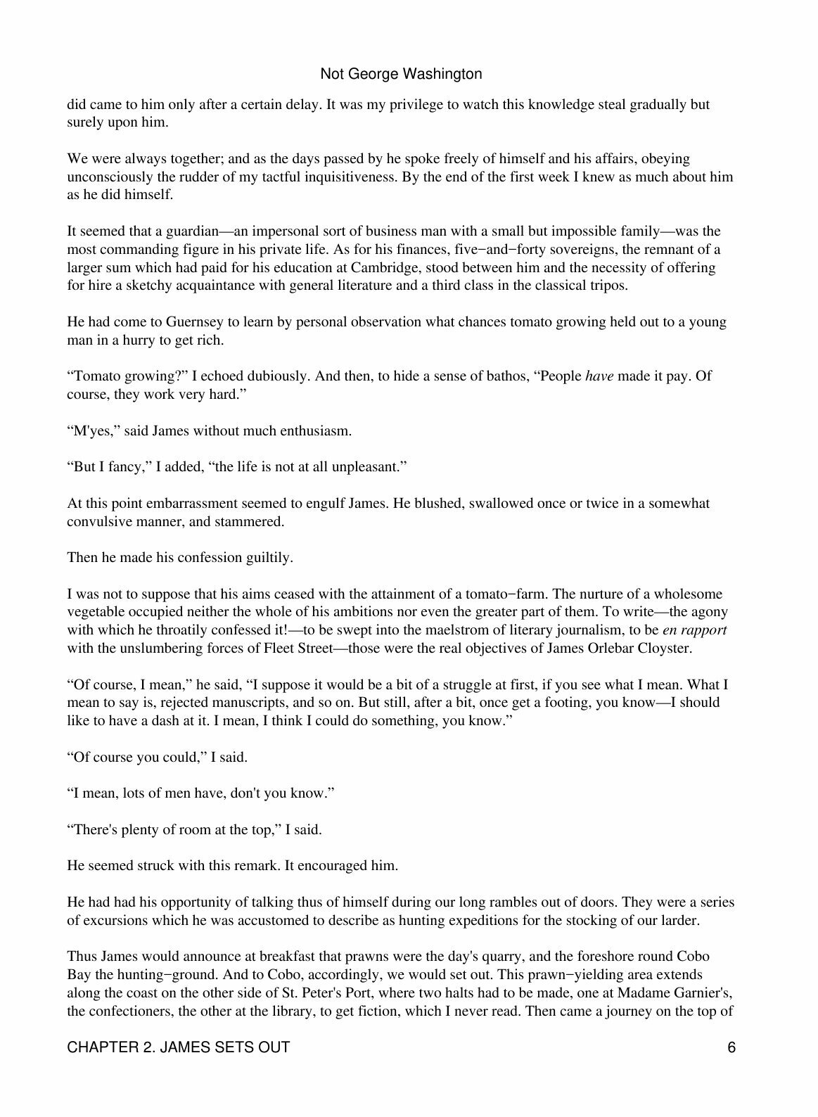 Not George Washington (Pelham Grenville Wodehouse) - фото №6