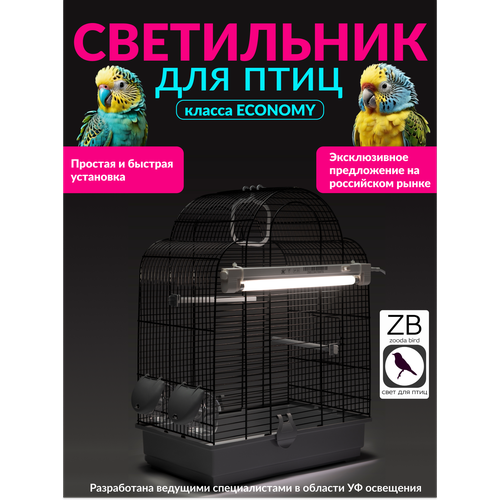 Лампа для птиц и светильник ZOODA ECO KIT