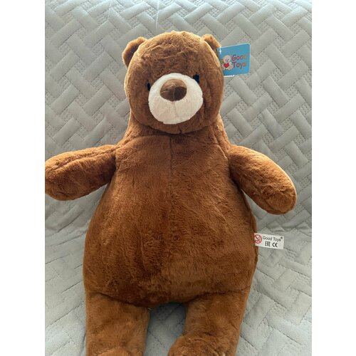 Мягкая игрушка медведь коричневый цвет рост 50 см