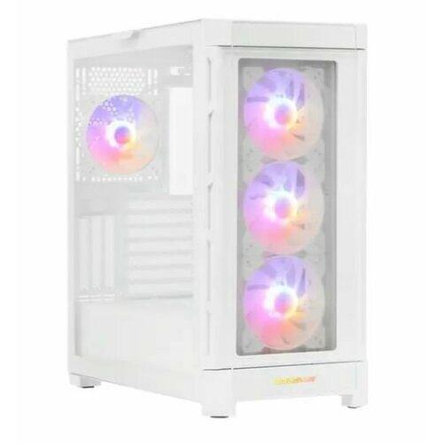 Корпус для пк, корпус для компьютера, Cougar Duoface Pro RGB, белый