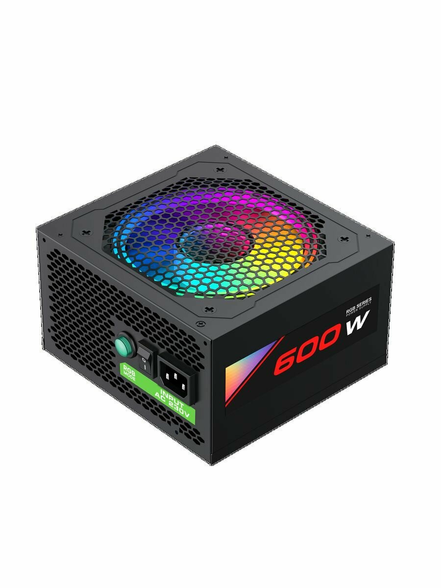Блок питания ATX 600W ZIRCON RGB-600 80+ APFC
