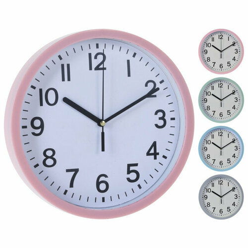 Часы настенные koopman 225х38мм в ассортименте полипропилен 2109₽