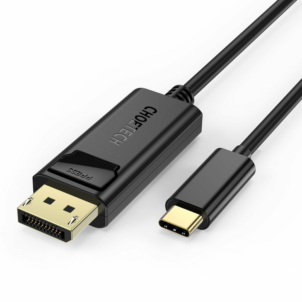 Кабель Choetech USB-C to DisplayPort Thunderbolt 3 1.8m
