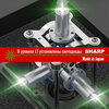 Фото #8 Профессиональный Лазерный уровень (нивелир ) LT В 16 линий 4D С японскими светодиодами SHARP + Штанга штатив 3.35 метра