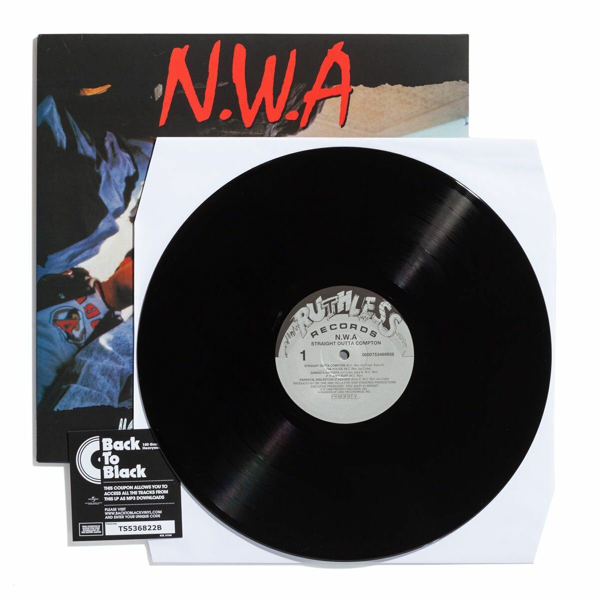 N.W.A. - Straight Outta Compton (LP) - новый винил — фото 1