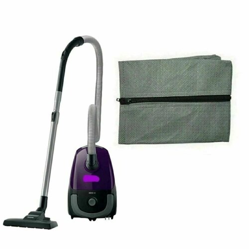 Мешок для пылесоса многоразовый Съемный пылесборник на молнии моющийся фильтр универсальный для BoshSamsung и другие модели Loloki 597₽