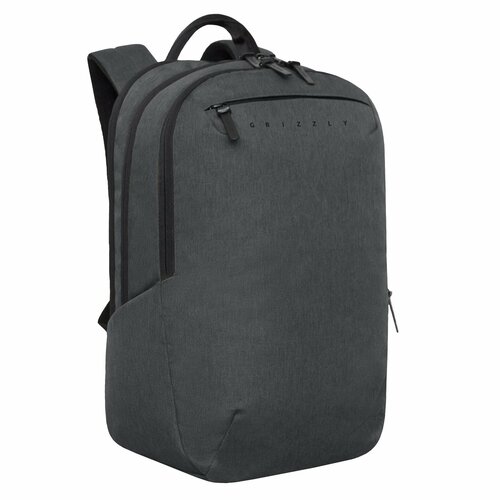 Рюкзак молодежный GRIZZLY с отделением для ноутбука 15 и креплением для чемодана, мужской RQ-406-1/3